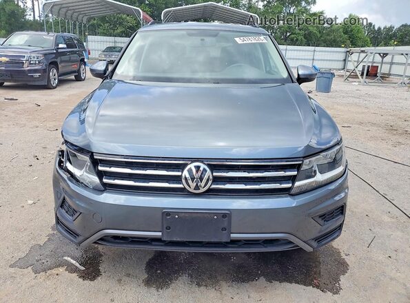 3VV0B7AX1LM144089 2020 VOLKSWAGEN TIGUAN Blue Widok z przodu
