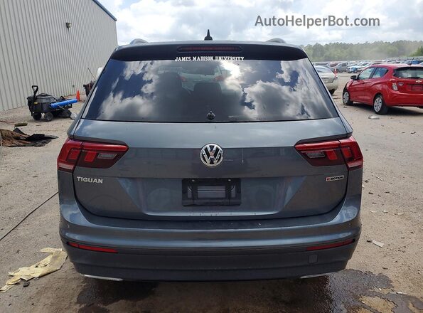 3VV0B7AX1LM144089 2020 VOLKSWAGEN TIGUAN Blue Widok z tyłu