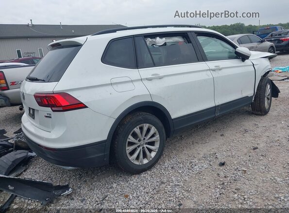 3VV0B7AX2JM094803 2018 VOLKSWAGEN TIGUAN Белый Задняя правая четверть