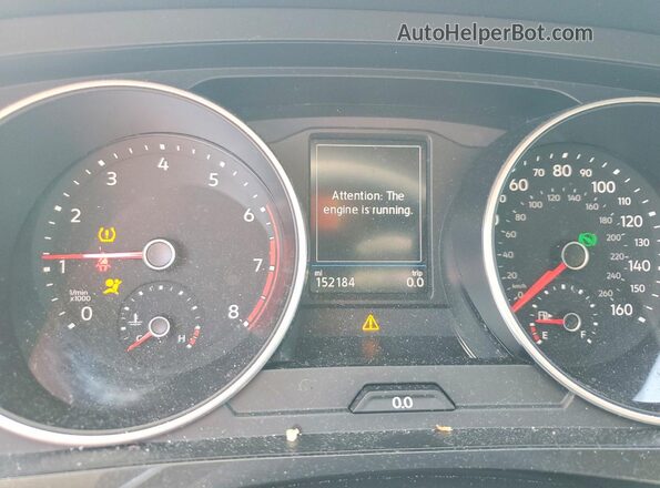 3VV0B7AX3KM018105 2019 VOLKSWAGEN TIGUAN Черный 