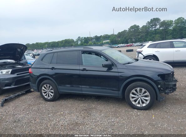 3VV0B7AX3LM045435 2020 VOLKSWAGEN TIGUAN Черный Вид задней части салона