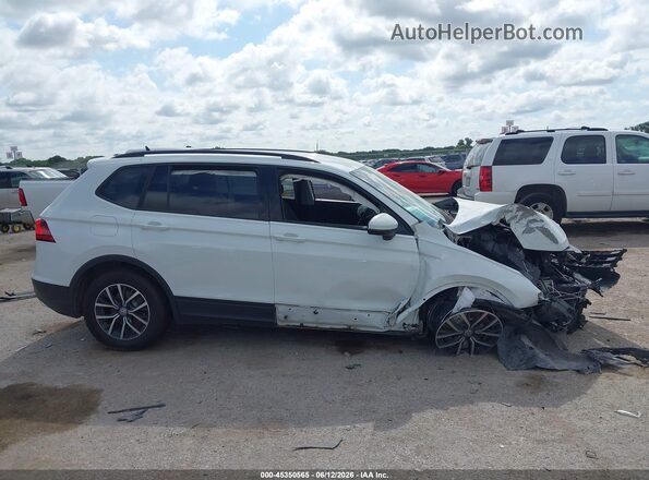 3VV0B7AX3MM040754 2021 VOLKSWAGEN TIGUAN White Widok zestawu wskaźników