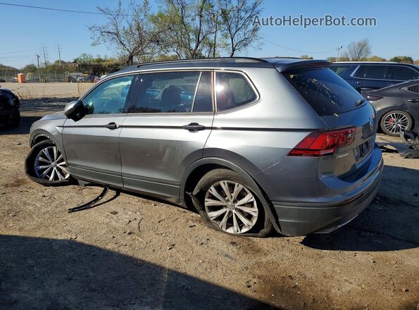 3VV0B7AX4JM106093 2018 VOLKSWAGEN TIGUAN Gray Rear left