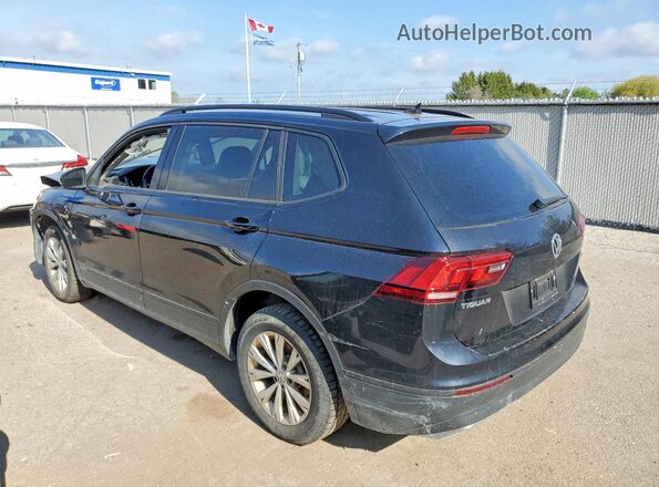 3VV0B7AX5JM008089 2018 VOLKSWAGEN TIGUAN Черный Задняя левая четверть