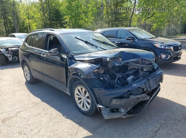 3VV0B7AX5JM008089 2018 VOLKSWAGEN TIGUAN Черный Передняя правая четверть