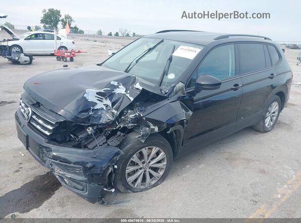 3VV0B7AX5JM028326 2018 VOLKSWAGEN TIGUAN Black Vista tres cuartos delantera izquierda