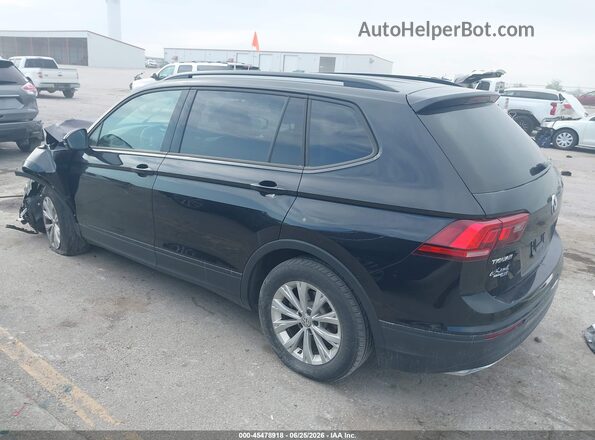 3VV0B7AX5JM028326 2018 VOLKSWAGEN TIGUAN Black Trasero izquierdo