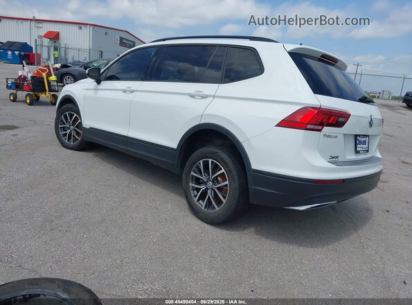 3VV0B7AX5MM155985 2021 VOLKSWAGEN TIGUAN Белый Задняя левая четверть