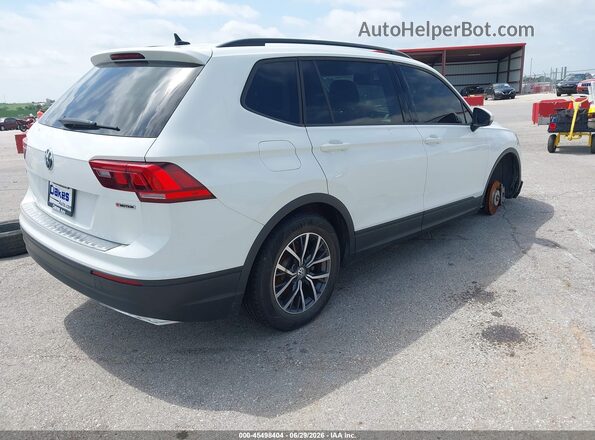 3VV0B7AX5MM155985 2021 VOLKSWAGEN TIGUAN Белый Задняя правая четверть