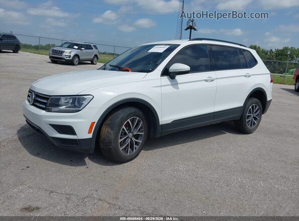 3VV0B7AX5MM155985 2021 VOLKSWAGEN TIGUAN Белый Передняя левая четверть