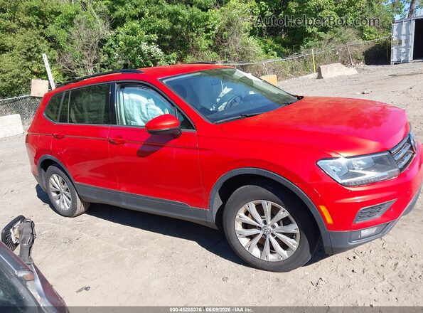 3VV0B7AX6JM018730 2018 VOLKSWAGEN TIGUAN Orange Rear interior view