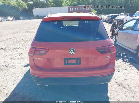 3VV0B7AX6JM018730 2018 VOLKSWAGEN TIGUAN Orange 