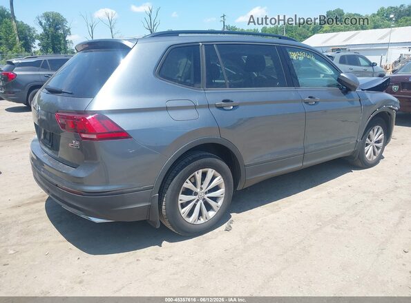 3VV0B7AX7JM095512 2018 VOLKSWAGEN TIGUAN Gray Հետևի աջ
