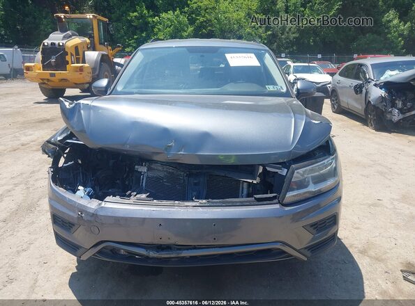 3VV0B7AX7JM095512 2018 VOLKSWAGEN TIGUAN Gray Սարքավորումների վահանակի տեսք