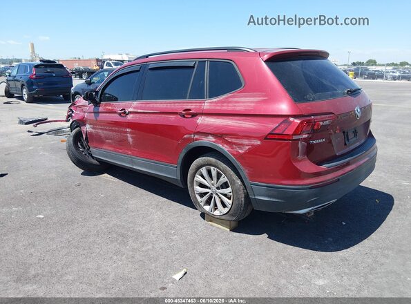 3VV0B7AX8JM040325 2018 VOLKSWAGEN TIGUAN Red უკანა მარცხენა