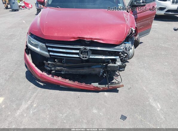 3VV0B7AX8JM040325 2018 VOLKSWAGEN TIGUAN Red წინა ხედი