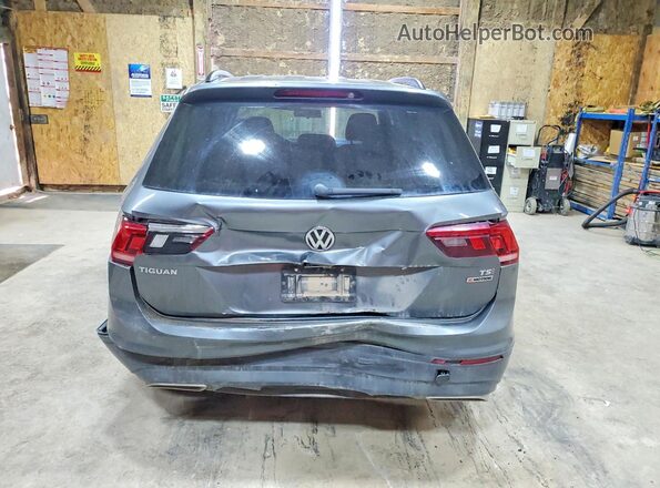 3VV0B7AX8JM043712 2018 VOLKSWAGEN TIGUAN Угольный Вид сзади