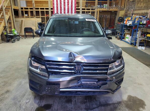 3VV0B7AX8JM043712 2018 VOLKSWAGEN TIGUAN Угольный Вид спереди