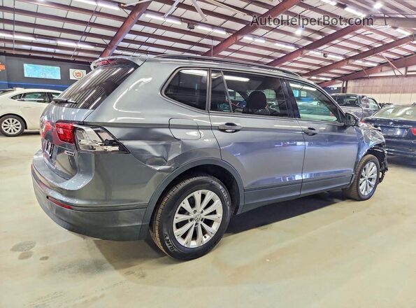 3VV0B7AX8KM095553 2019 VOLKSWAGEN TIGUAN Gray 