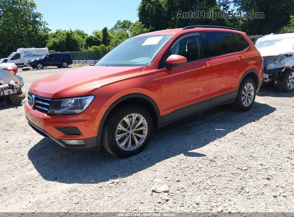 3VV0B7AX9JM014574 2018 VOLKSWAGEN TIGUAN Красный Передняя левая четверть