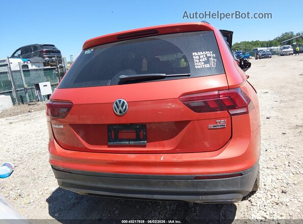 3VV0B7AX9JM014574 2018 VOLKSWAGEN TIGUAN Красный 