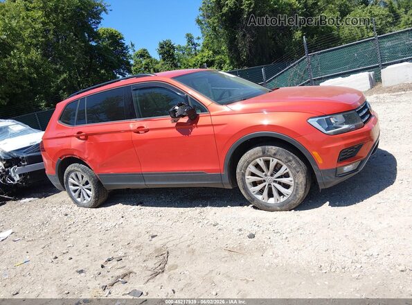 3VV0B7AX9JM014574 2018 VOLKSWAGEN TIGUAN Красный Панорамный вид салона 360°