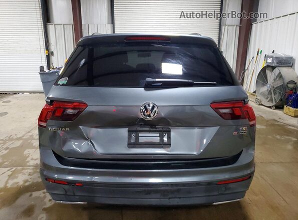 3VV0B7AX9JM080624 2018 VOLKSWAGEN TIGUAN Charcoal Вид ззаду