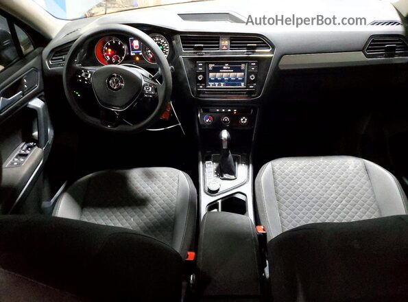 3VV0B7AX9JM080624 2018 VOLKSWAGEN TIGUAN Charcoal Вид панелі приладів