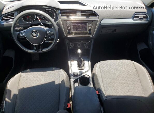 3VV0B7AX9KM065025 2019 VOLKSWAGEN TIGUAN Teal Dashboard view