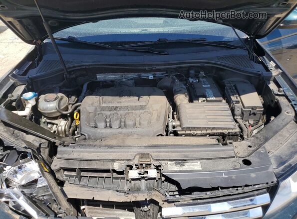 3VV0B7AX9KM065025 2019 VOLKSWAGEN TIGUAN Teal Rear interior view