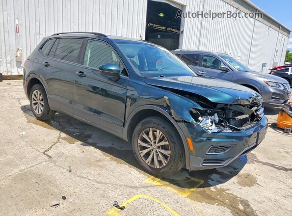 3VV0B7AX9KM065025 2019 VOLKSWAGEN TIGUAN Teal Front right