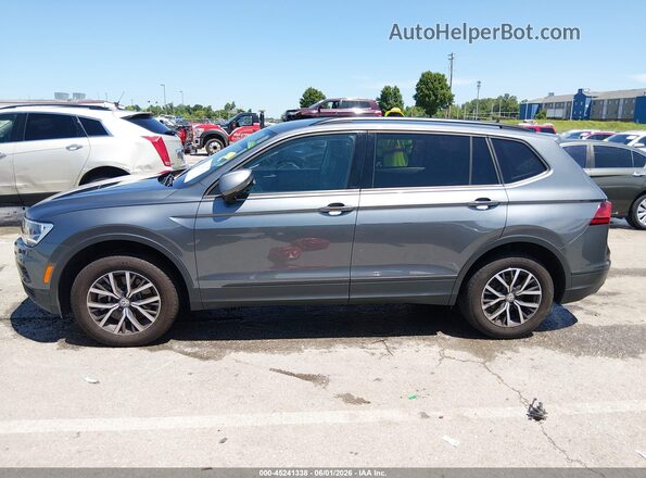 3VV0B7AX9MM088257 2021 VOLKSWAGEN TIGUAN Gray Widok wnętrza 360 stopni