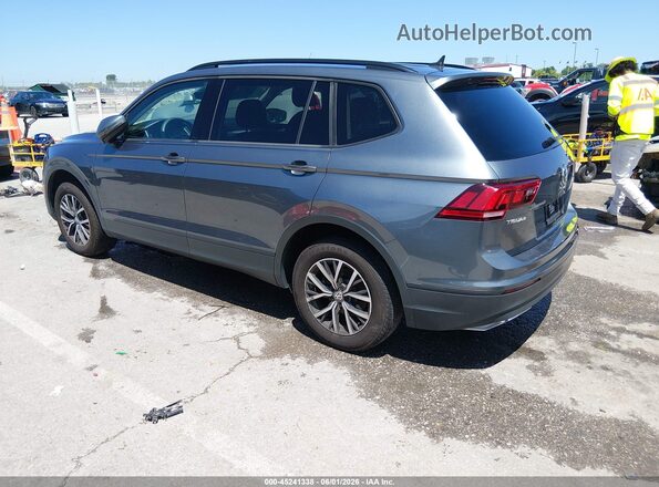 3VV0B7AX9MM088257 2021 VOLKSWAGEN TIGUAN Gray Tył lewy