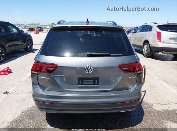 3VV0B7AX9MM088257 2021 VOLKSWAGEN TIGUAN Gray 