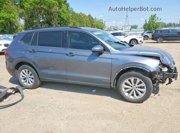 3VV0B7AXXMM145002 2021 VOLKSWAGEN TIGUAN Gray Delantero derecho