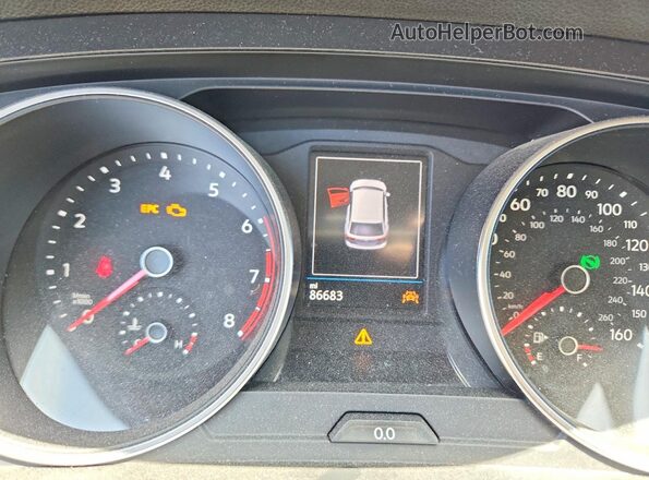 3VV1B7AX0KM147164 2019 VOLKSWAGEN TIGUAN White 