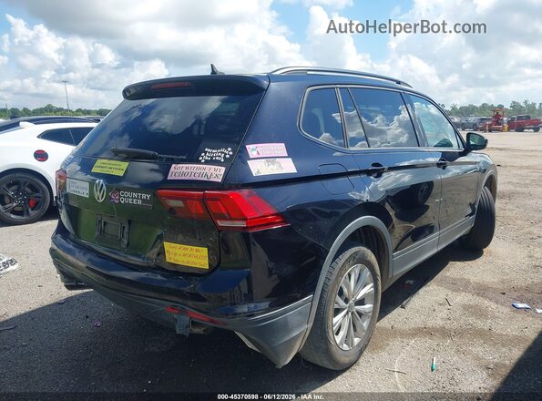 3VV1B7AX0LM102940 2020 VOLKSWAGEN TIGUAN Черный Задняя правая четверть