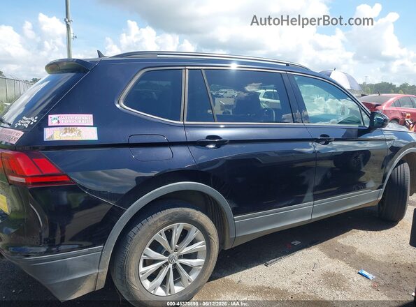 3VV1B7AX0LM102940 2020 VOLKSWAGEN TIGUAN Черный Вид задней части салона