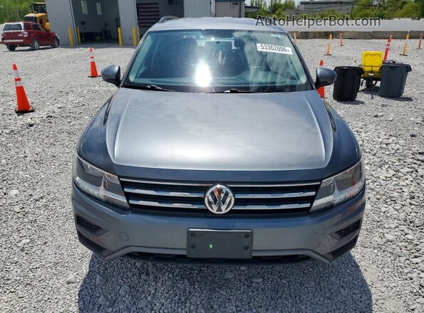 3VV1B7AX1KM145942 2019 VOLKSWAGEN TIGUAN Gray Вид спереду