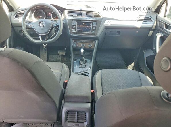 3VV1B7AX1KM145942 2019 VOLKSWAGEN TIGUAN Gray Вид панелі приладів
