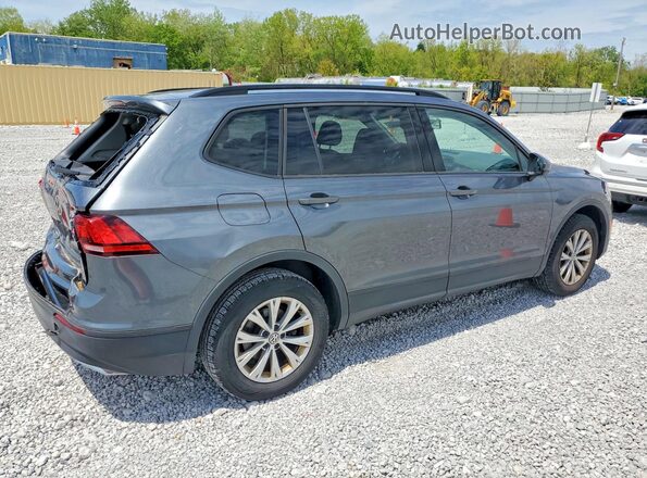 3VV1B7AX1KM145942 2019 VOLKSWAGEN TIGUAN Gray Задня права чверть
