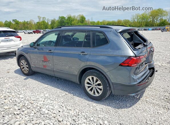 3VV1B7AX1KM145942 2019 VOLKSWAGEN TIGUAN Gray Задня ліва чверть