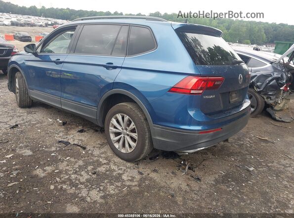 3VV1B7AX1LM082147 2020 VOLKSWAGEN TIGUAN Blue Trasero izquierdo