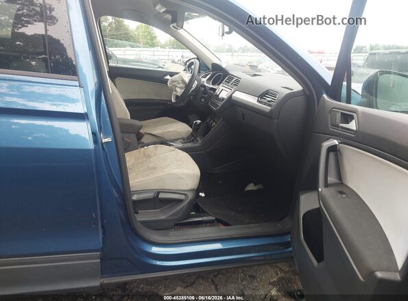 3VV1B7AX1LM082147 2020 VOLKSWAGEN TIGUAN Blue Vista interior delantera