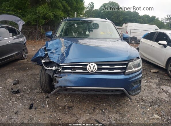 3VV1B7AX1LM082147 2020 VOLKSWAGEN TIGUAN Blue Vista del cuadro de instrumentos