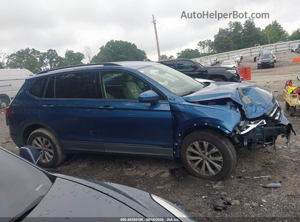 3VV1B7AX1LM082147 2020 VOLKSWAGEN TIGUAN Blue Vista interior trasera