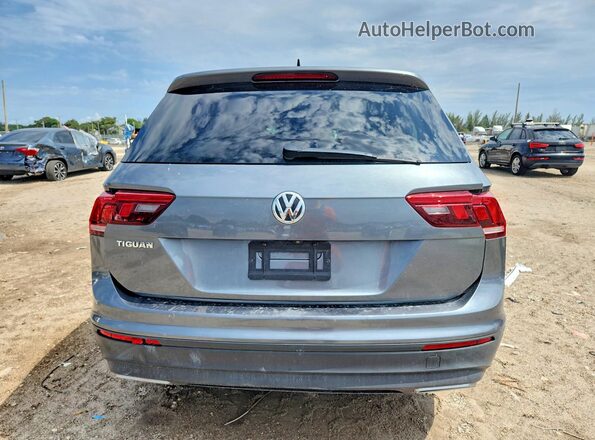 3VV1B7AX1MM029465 2021 VOLKSWAGEN TIGUAN Gray Rear view