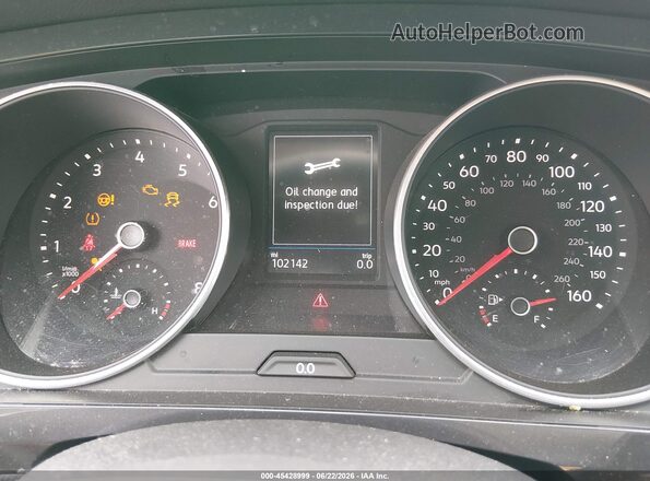 3VV1B7AX2JM055875 2018 VOLKSWAGEN TIGUAN Black Vista de los asientos traseros