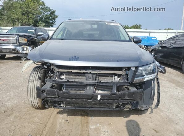 3VV1B7AX2KM144492 2019 VOLKSWAGEN TIGUAN Gray Front view