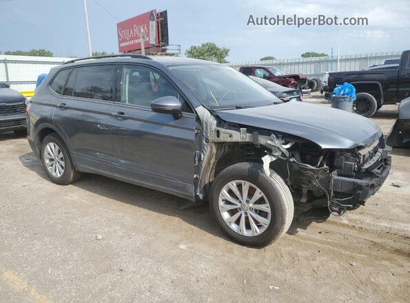 3VV1B7AX2KM144492 2019 VOLKSWAGEN TIGUAN Gray Front right